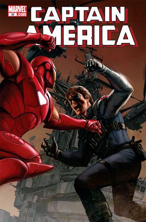 Captain America #33  cover