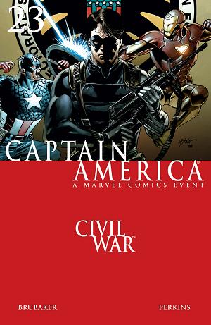 Captain America #23  cover