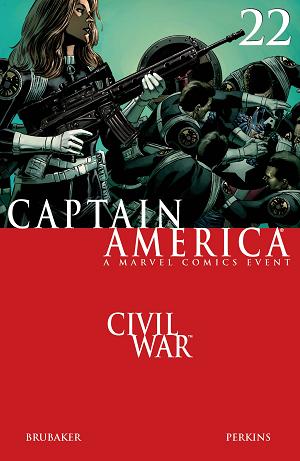 Captain America #22  cover
