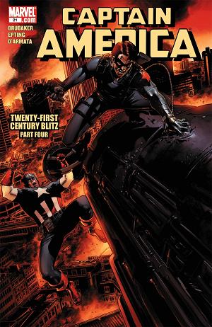 Captain America #21  cover