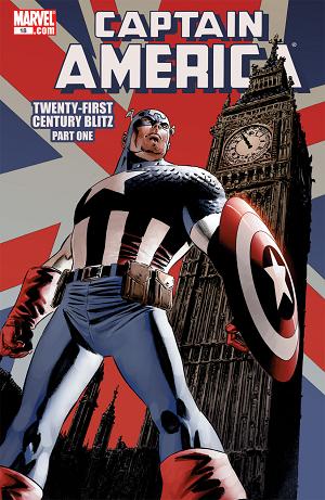 Captain America #18  cover