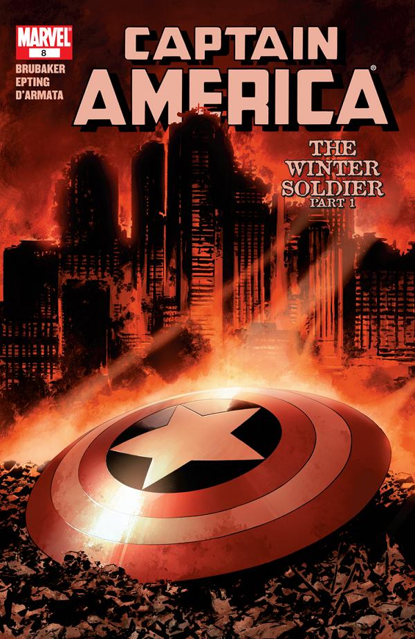 Captain America #8  cover