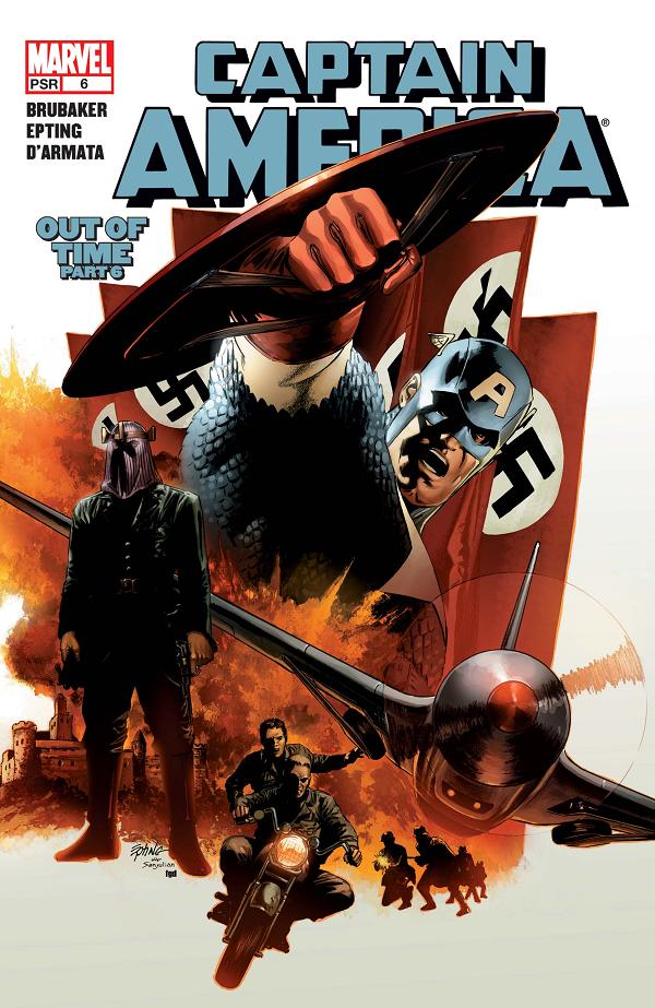 Captain America #6  cover