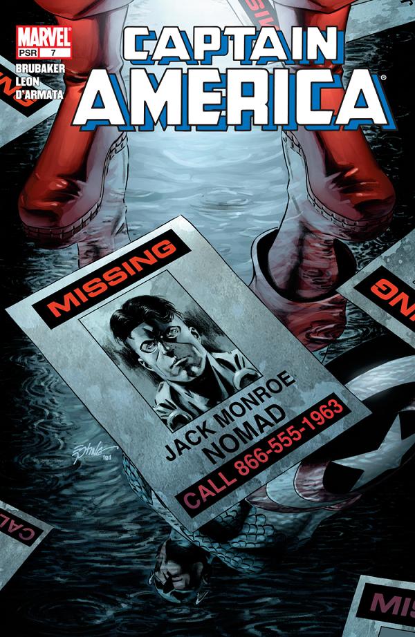 Captain America #7  cover