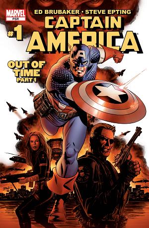 Captain America #1  cover