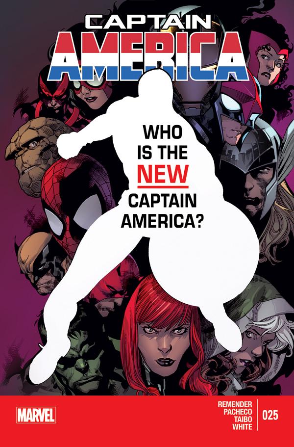 Captain America #25  cover
