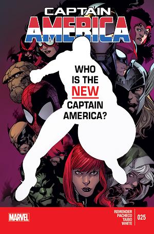 Captain America #25  cover