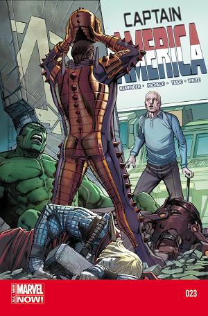 Captain America #23  cover
