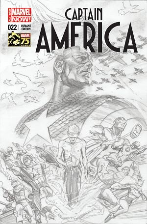 Captain America #22  cover