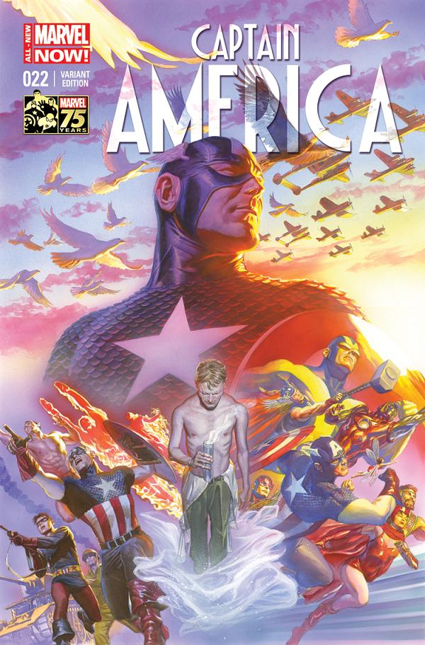 Captain America #22  cover