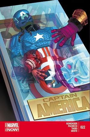 Captain America #22  cover