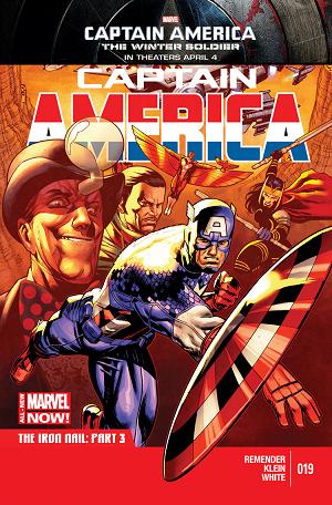 Captain America #19  cover