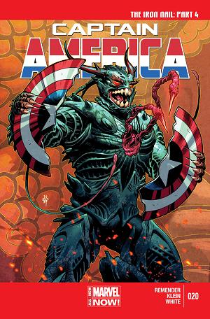 Captain America #20  cover