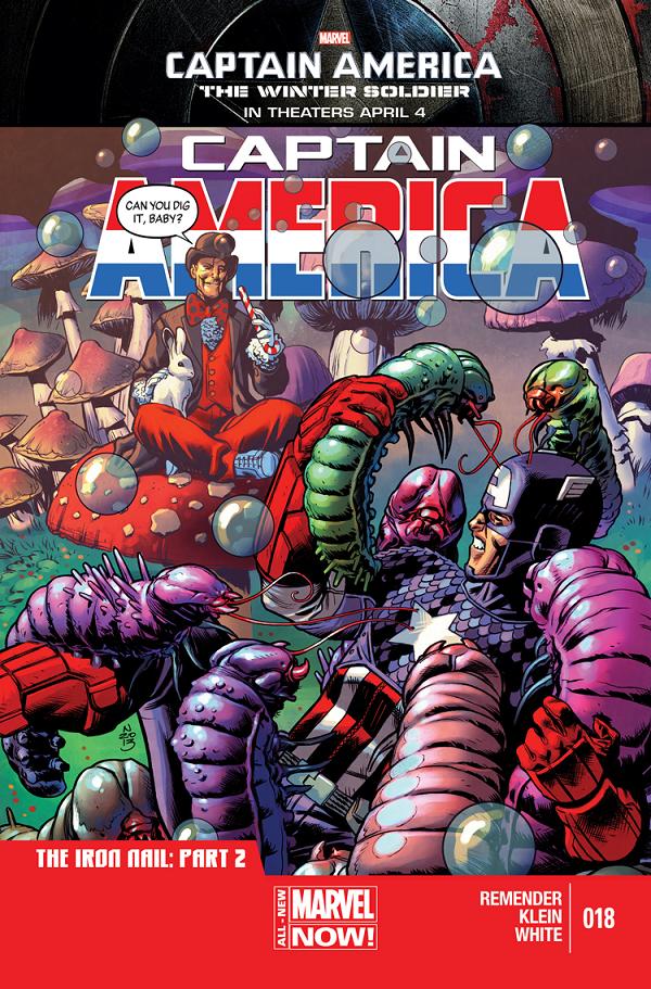 Captain America #18  cover