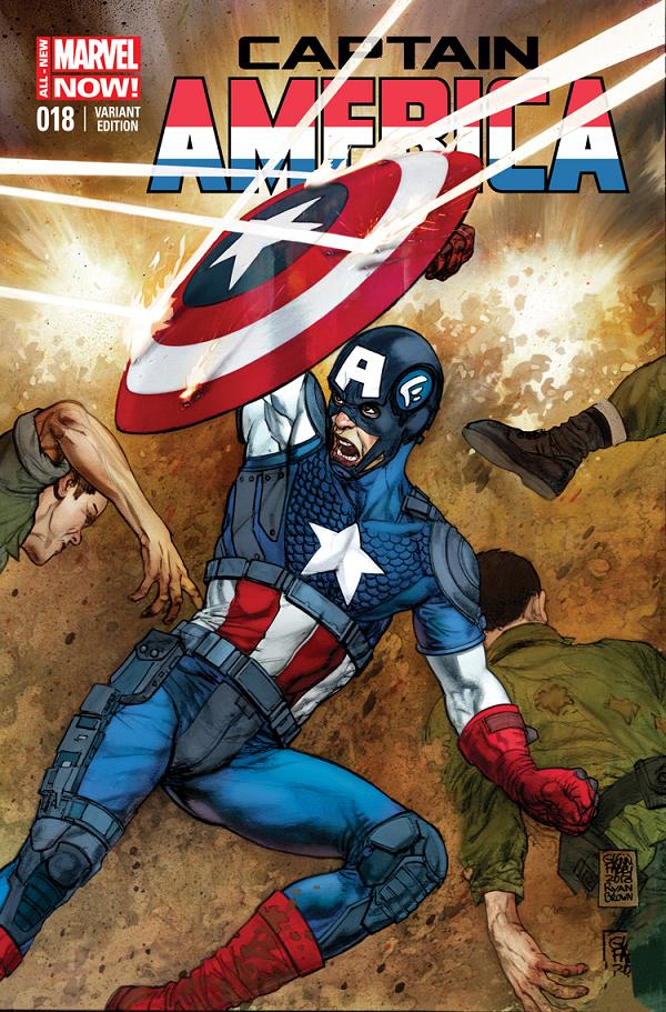 Captain America #18  cover