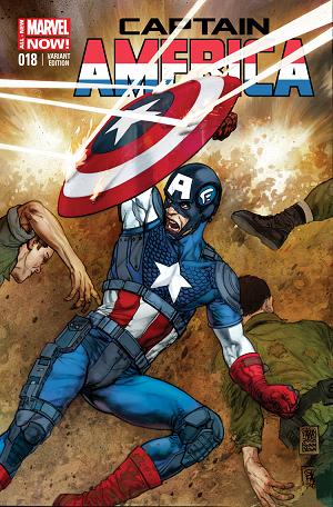 Captain America #18  cover