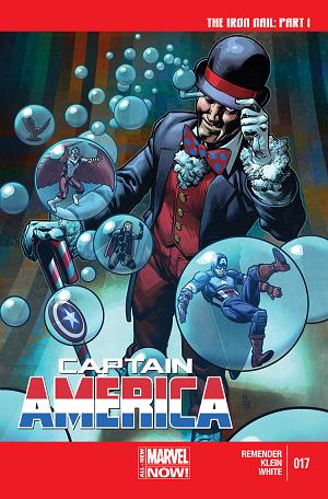 Captain America #17  cover