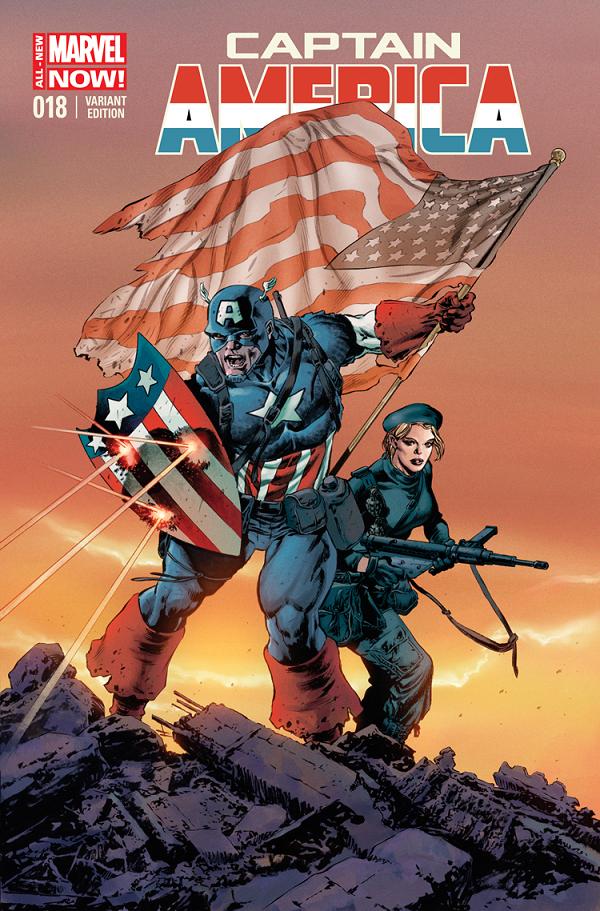 Captain America #18  cover