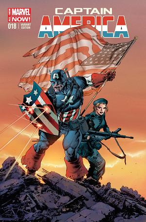 Captain America #18  cover
