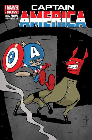 Captain America #16 cover
