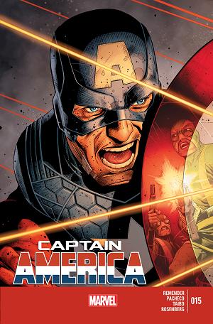 Captain America #15  cover