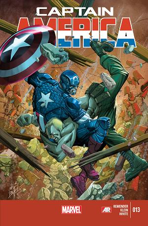 Captain America #13  cover