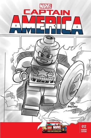 Captain America #12  cover