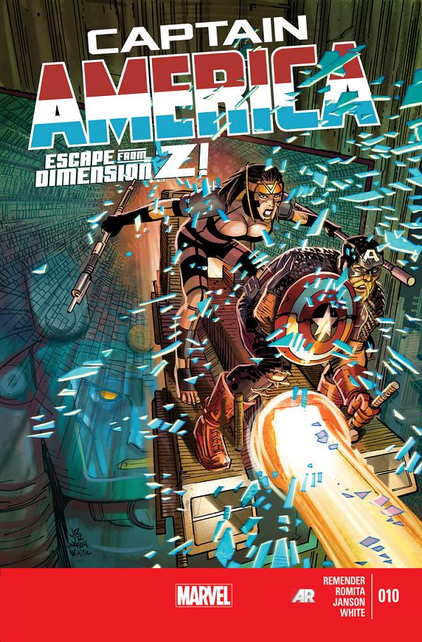 Captain America #10  cover