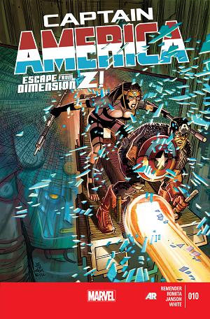 Captain America #10  cover