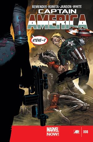 Captain America #8  cover