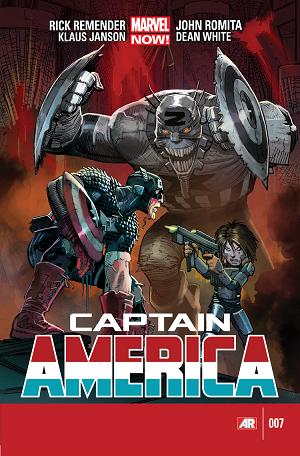 Captain America #7  cover