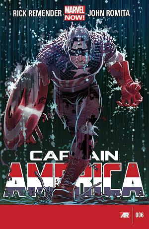 Captain America #6  cover