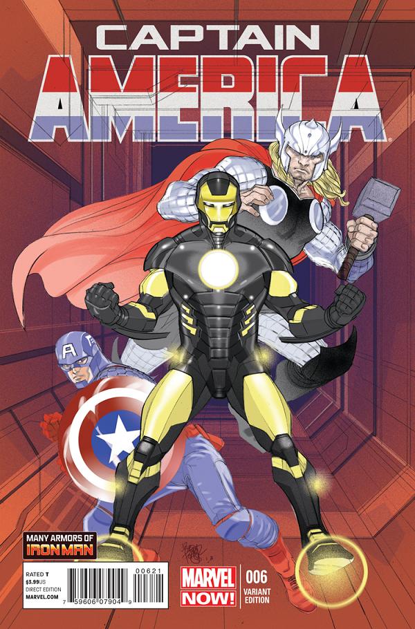 Captain America #6 cover