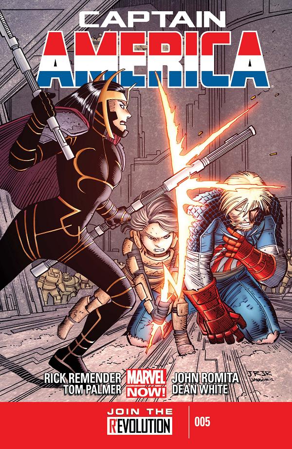 Captain America #5  cover