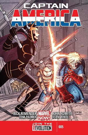 Captain America #5  cover