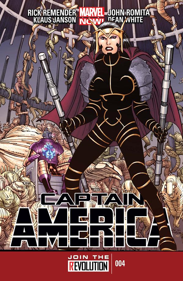 Captain America #4  cover