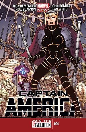 Captain America #4  cover
