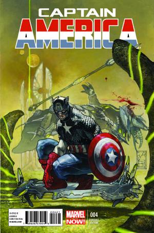 Captain America #4  cover