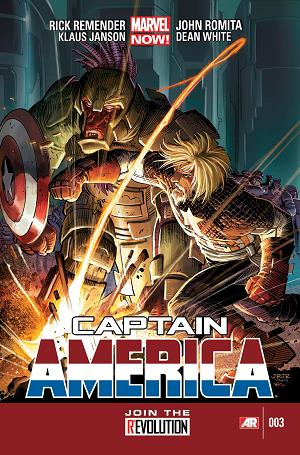 Captain America #3  cover