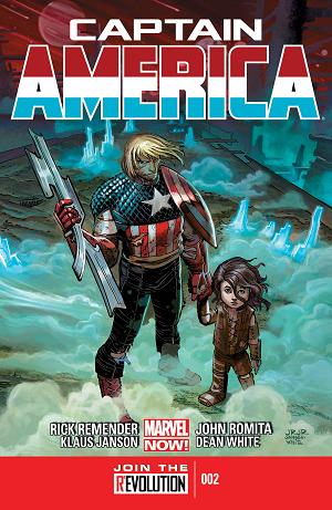 Captain America #2  cover