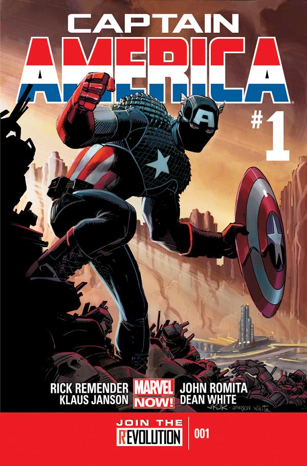 Captain America #1  cover