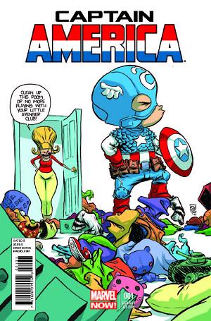 Captain America #1  cover