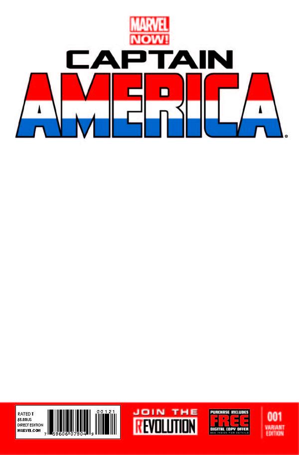 Captain America #1 cover