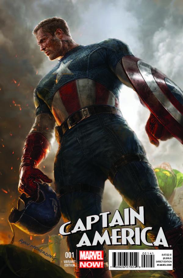 Captain America #1 cover