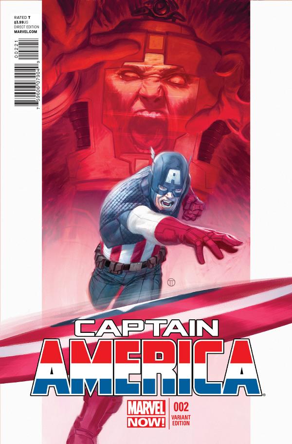 Captain America #2  cover