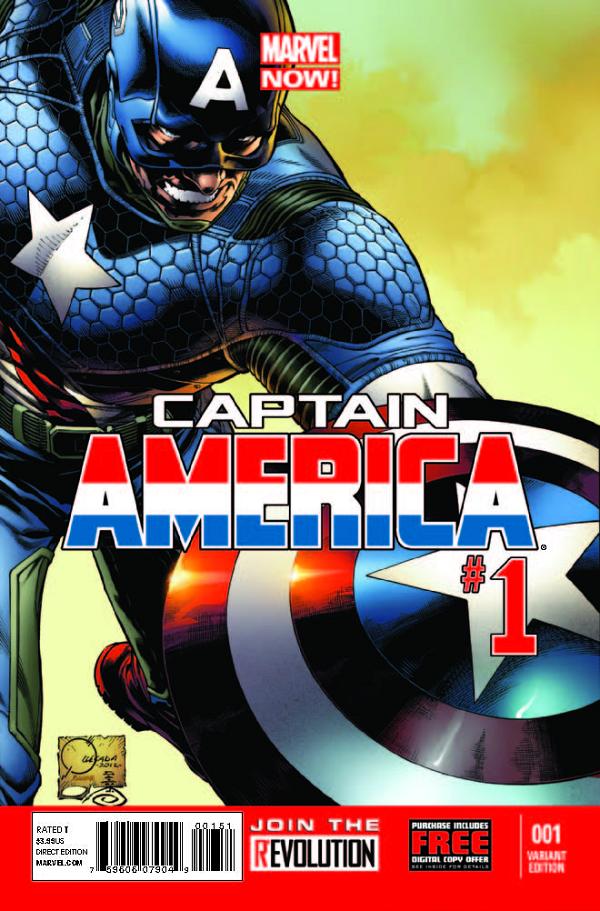 Captain America #1  cover