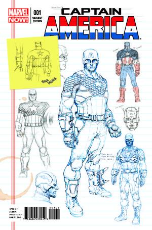 Captain America #1  cover