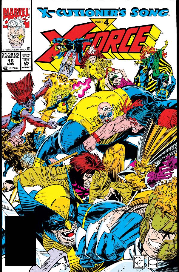 X-Force #16  cover