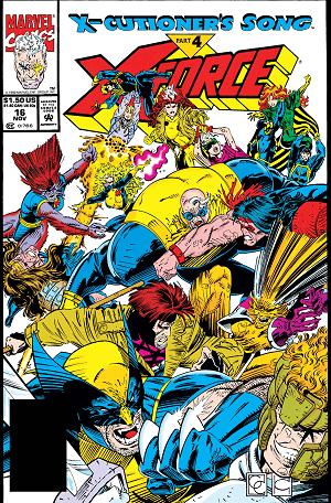 X-Force #16  cover