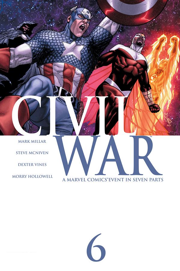 Civil War #6 cover